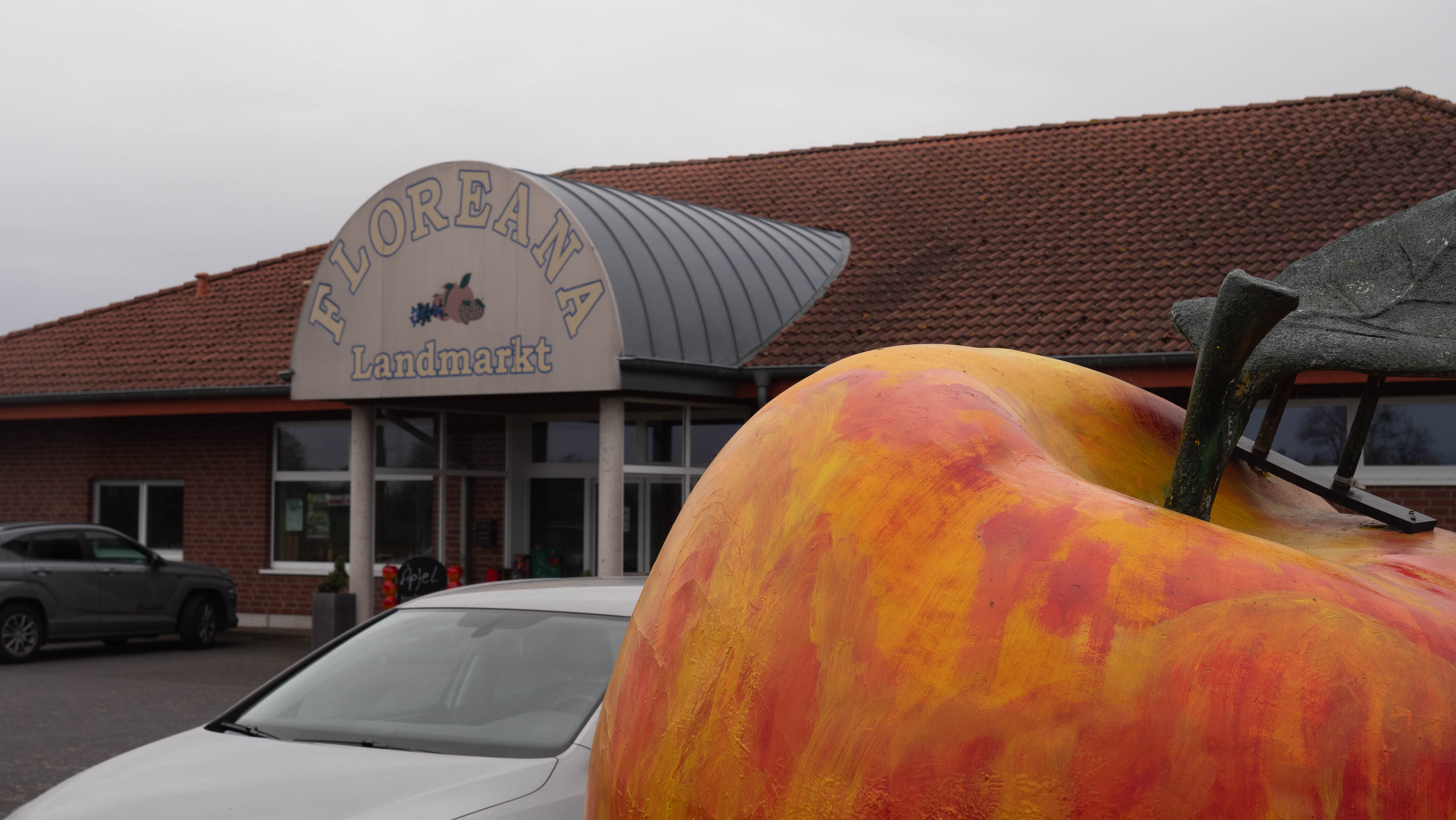 Eingang von Floreana Landmarkt in Wadersloh