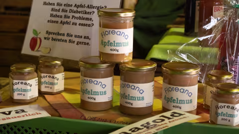 Hausgemachtes Apfelmus