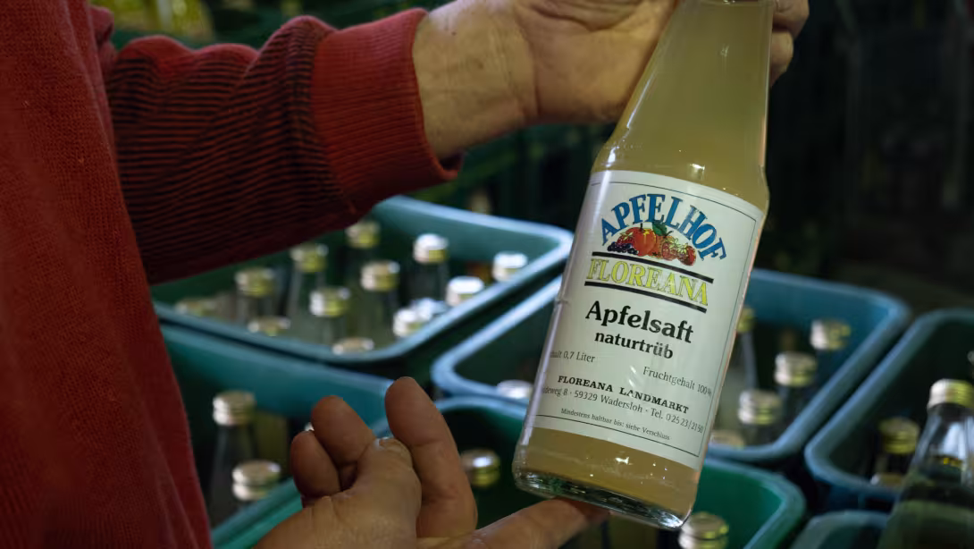 Hausgemachte Säfte