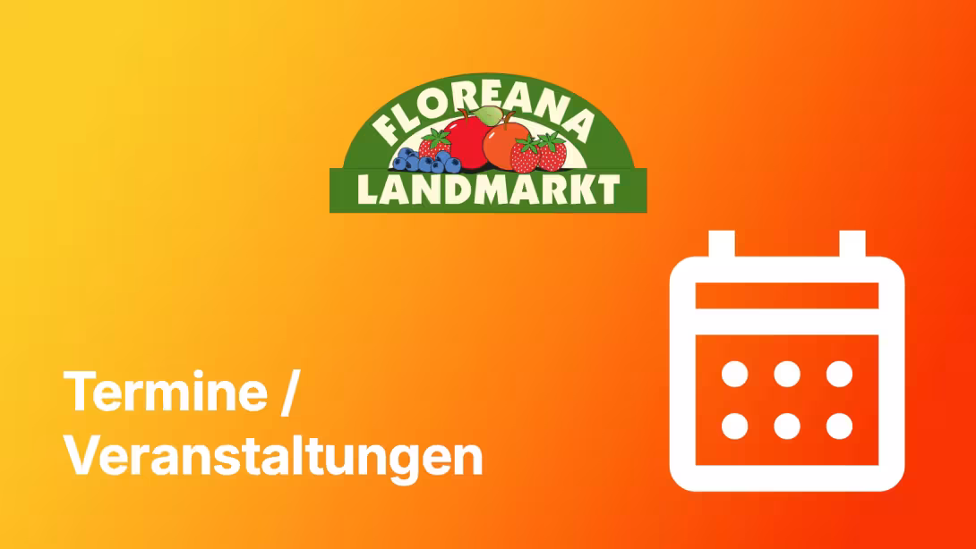 Termine & Veranstaltungen